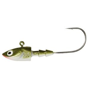 Berkley jiggová hlava jig deep olive/pearl 3 ks-14g