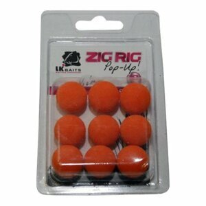 Lk baits penové boilie zig rig pop-up0-orange 18 mm