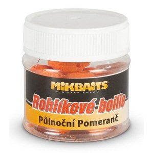 Mikbaits rohlíkové boilies 50 ml - polnočný pomaranč