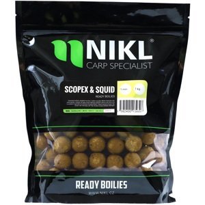 Nikl boilie ready scopex & squid - 1 kg 18 mm