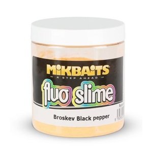 Mikbaits obaľovací dip fluo slime 100 g-broskyňa black pepper