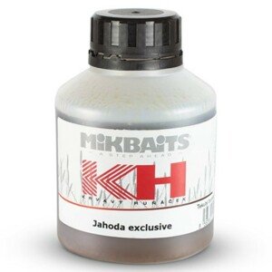 Mikbaits booster krvavý huňáček jahoda exclusive 250 ml