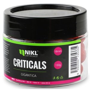 Nikl boilie criticals gigantica 150 g - 18 mm