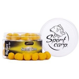 Sportcarp plávajúce boilies reflex 150 ml 15 mm - sweet corn