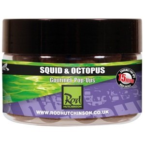 Rod hutchinson pop ups squid octopus with amino blend swan mussell-15 mm