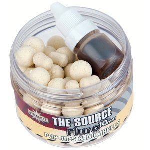 Dynamite baits pop-up fluoro the source white-15 mm