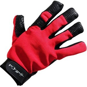 Hell-cat rukavice čierno červené-veľkosť l