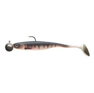 Cormoran gumová nástraha crazy fin shad s jig. hlavičkou pumpkin pike-13 cm