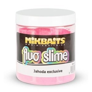 Mikbaits obaľovací dip fluo slime 100 g-jahoda exclusive