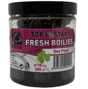 Lk baits boilie fresh toprestart 18 mm 250 ml-sea food