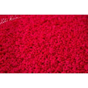 Lk baits pelety fluoro wild strawberry - 1 kg 2 mm