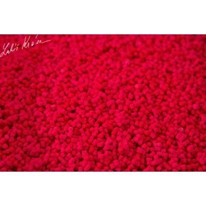 Lk baits pelety fluoro wild strawberry - 1 kg 4 mm