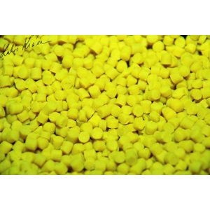 Lk baits pelety fluoro pineapple/n-butyric - 1 kg 2 mm