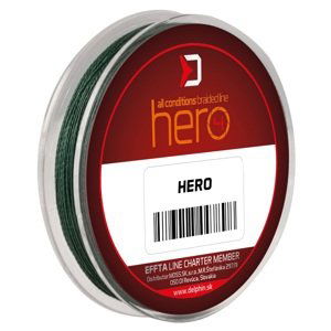 Delphin náväzcová šnúra hero 15 m-priemer  0,20 mm / nosnosť 13,2 kg