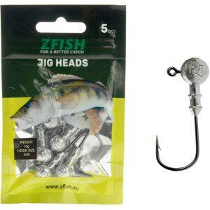 Zfish jig hlavička 5 ks-háčik 1 - 2 g