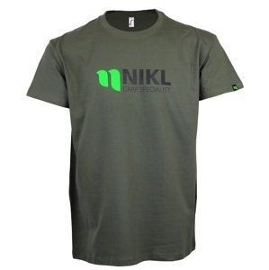 Nikl tričko army new logo-veľkosť l