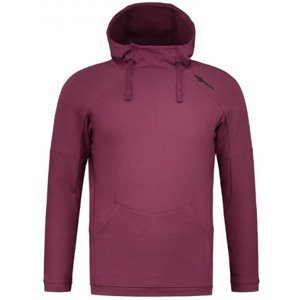 Korda mikina le lightweight hoodie burgundy-veľkosť s