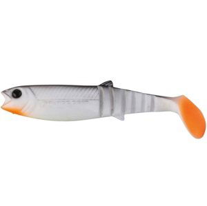 Savage gear gumová nástraha cannibal shad bulk white/black-6,8 cm 3 g