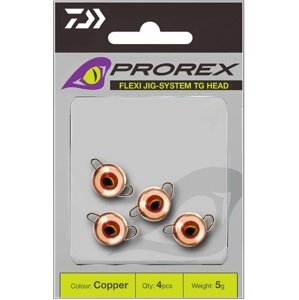 Daiwa čeburaška prorex systém medená-6 g 3 ks