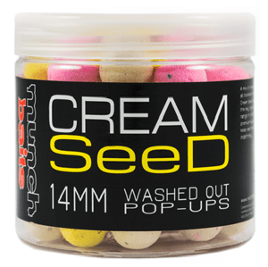 Munch baits plávajúce boilies pop-ups washed out cream seed 200 ml-14 mm