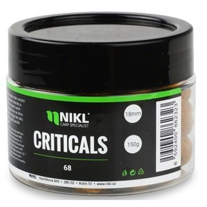 Nikl boilie criticals 68 150 g - 18 mm