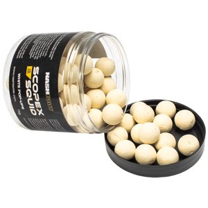 Nash plávajúce boilie scopex squid airball pop ups white - 75 g 18 mm