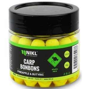 Nikl carp bonbons pop up 90 g 12 mm-pineapple & butyric - žltá