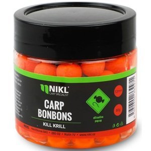 Nikl carp bonbons pop up 90 g 12 mm-kill krill - oranžová