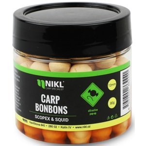Nikl carp bonbons pop up 90 g 12 mm-scopex & squid - ružová