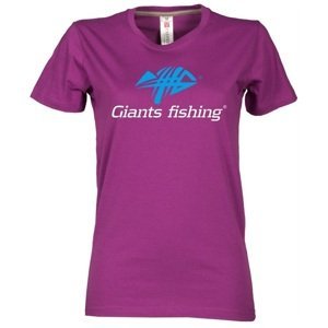 Giants fishing tričko dámské fialové-veľkosť l