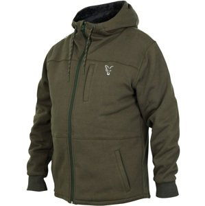 Fox mikina collection sherpy hoody green silver-veľkosť xxxl