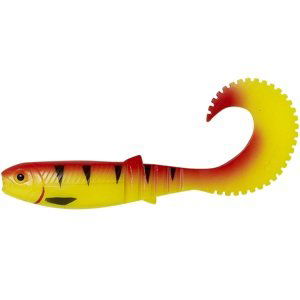 Savage gear gumová nástraha cannibal curl tail bulk golden ambulance-10 cm 5 g