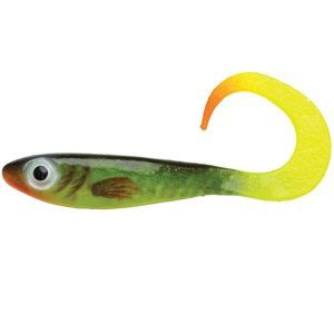 Abu garcia gumová nástraha mcperch curly svartzonker smoking hot pike-8 cm