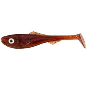 Abu garcia gumová nástraha beast pike shad red motoroil - dĺžka 16 cm