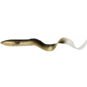 Savage gear gumová nástraha 3d real eel bulk dirty eel - 15 cm 12 g