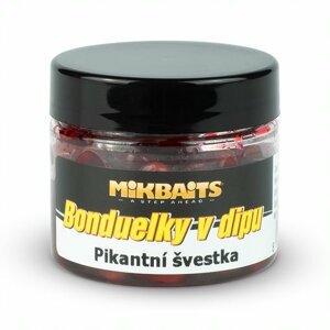 Mikbaits kukuričky v dipe 50 ml - pikantná slivka