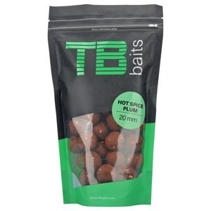 Tb baits boilie hot spice plum-250 g 24 mm