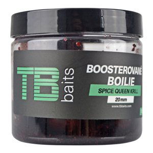 Tb baits boosterované boilie spice queen krill 120 g - 20 mm