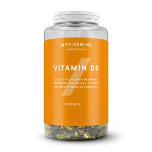 Vitamín D3 V Kapsulách - 360softgels - Non-Vegan