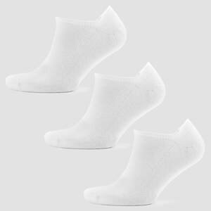 Pánske Členkové Ponožky - Biele - UK 9-12