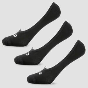 Pánske Neviditeľné Ponožky - Čierne - UK 9-12