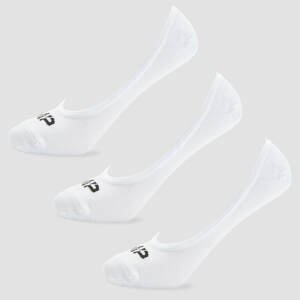 Pánske Neviditeľné Ponožky - Biele - UK 6-8