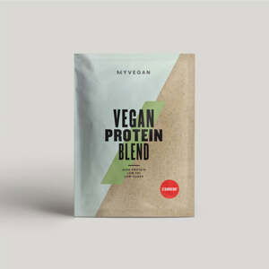 Vegánska bielkovinová zmes Vegan Protein Blend (vzorka) - 30g - Jahodová