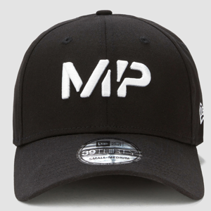 MP New Era 39THIRTY Baseball Cap - čierna/biela - S-M