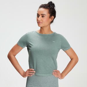 MP Women's Raw Training Washed Tie Back T-shirt - Washed Green - S