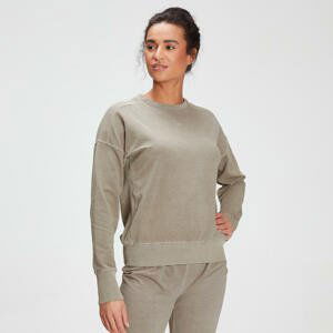 MP Women's Training Washed Crew Sweat - Taupe - S