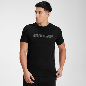 MP Men's Outline Graphic Short Sleeve T-Shirt - Black - XS