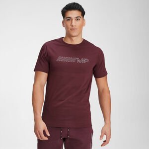 MP Men's Outline Graphic Short Sleeve T-Shirt - Washed Oxblood - XXS