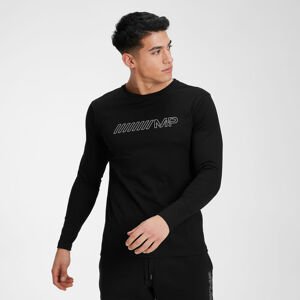 MP Men's Outline Graphic Long Sleeve Top - Black - XXS