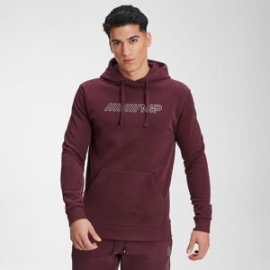 MP Men's Outline Graphic Hoodie - Washed Oxblood - L